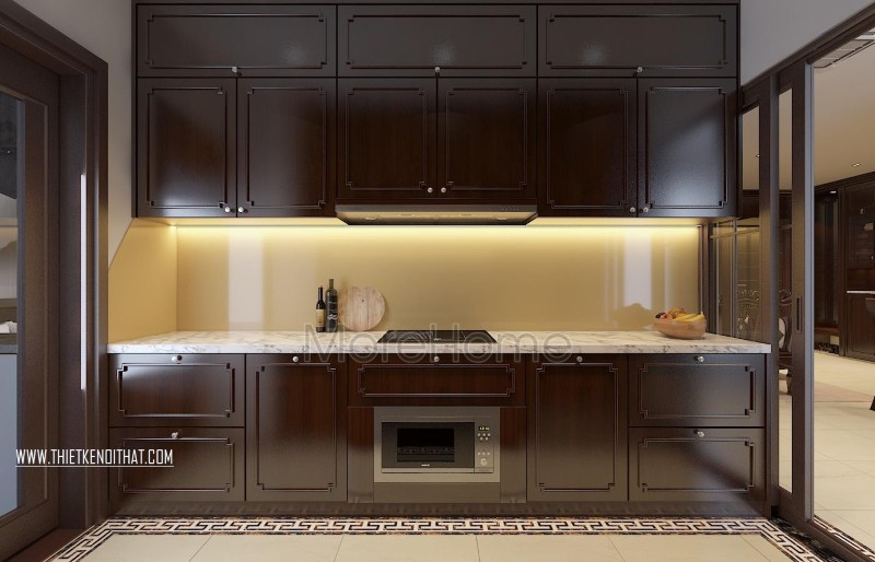 Thiết kế nội thất chung cư Hoàng Quốc Việt phong cách á đông