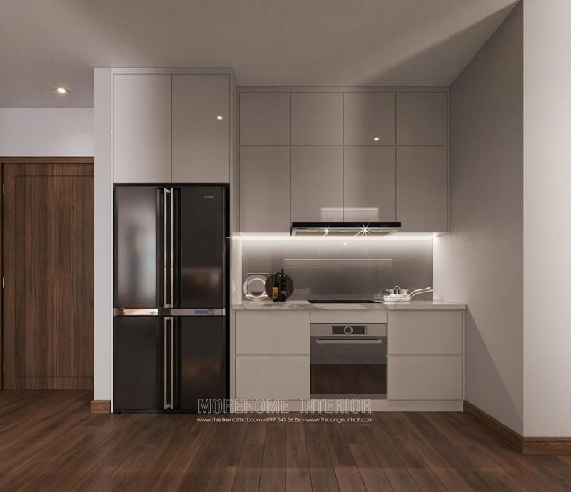 Sang trọng và tiện nghi với mẫu tủ bếp chung cư đẹp Tủ bếp đẹp
