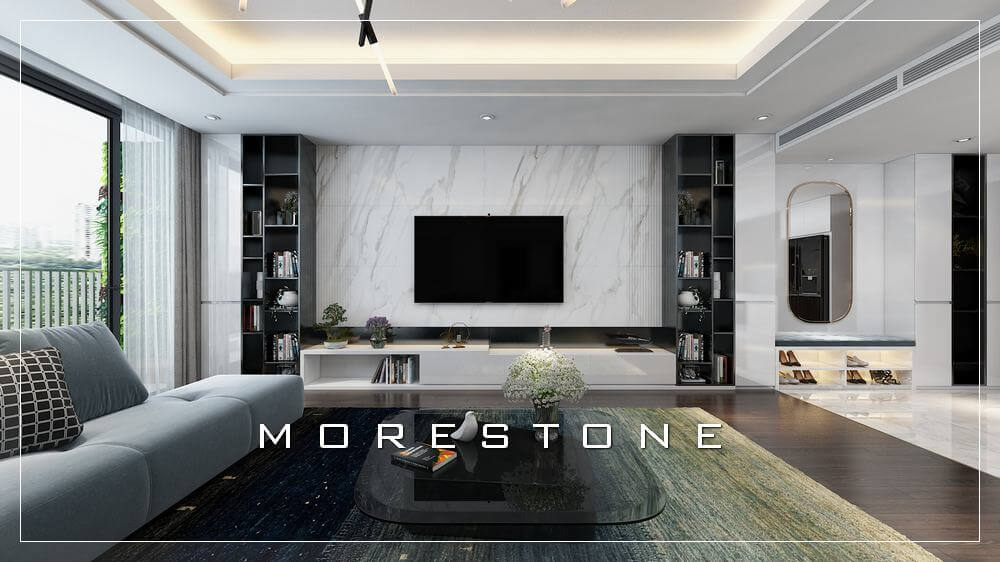 Mẫu thiết kế phòng khách cho chung cư, nhà phố, biệt thự phong cách hiện đại cao cấp