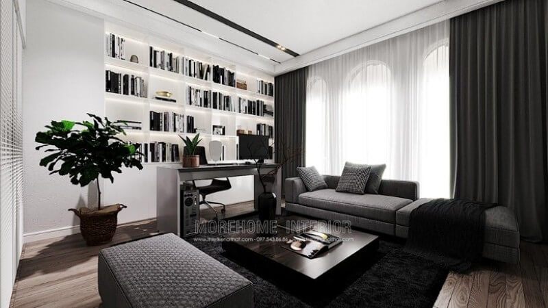 Tạo ra một phòng làm việc tại nhà theo phong cách hiện đại.