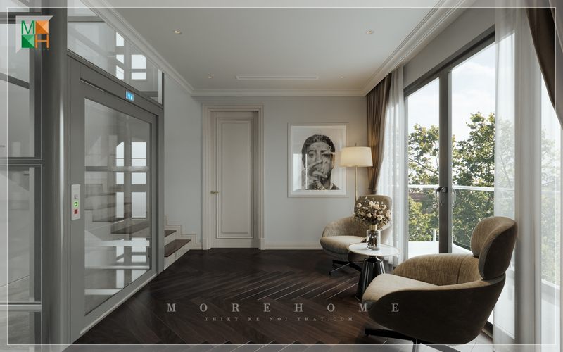 Thiết kế nội thất cho nhà phố, biệt thự để tạo ra một không gian giải trí, nhìn quanh để thưởng thức cảnh vật xung quanh và tận hưởng sau những giờ làm việc và học tập căng thẳng.